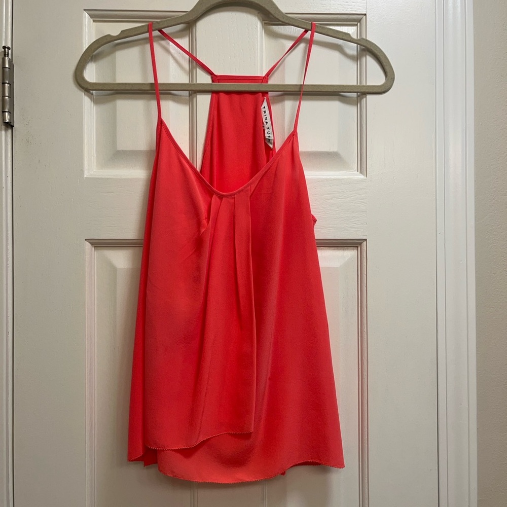 Trina Turk Fuscia pink tank top size small